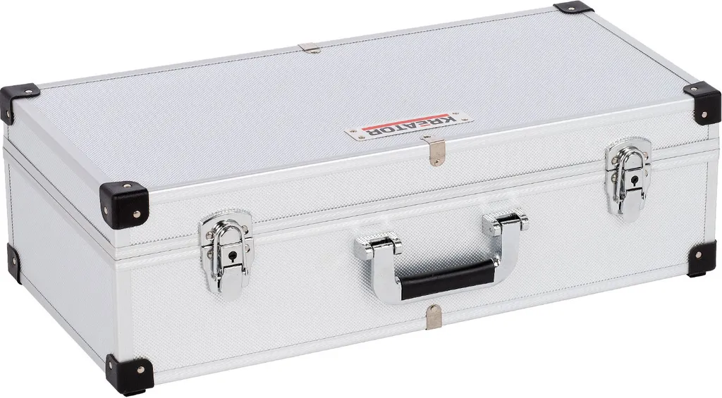 Rangement CD 80 disques en aluminium pour DJ et archivage sécurisé