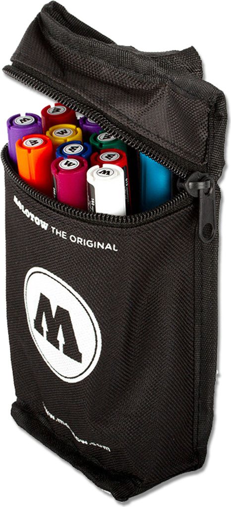 Molotow Portable Bag 12er Stiftetasche mit Gürtelschlaufe