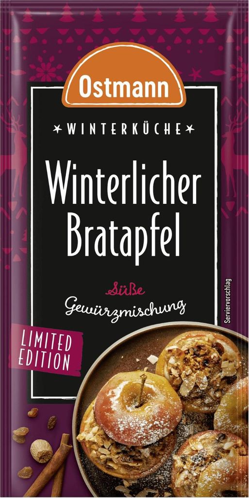 Winterlicher Bratapfel Gewürzmischung Produktbild 