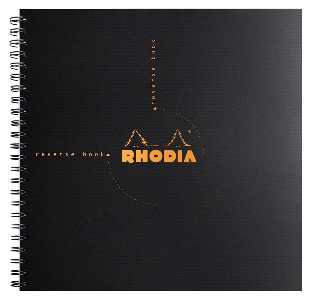 Rhodia ReverBook 90g 21x21 kar 160S