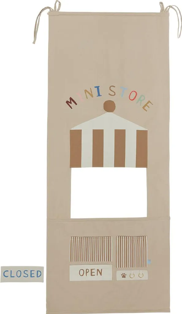 Tapis de Sol Enfant Beige L190 OYOY MINI Antidérapant et Moelleux