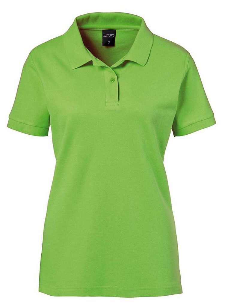 Damen Poloshirt, lemongreen, Größe 2XL : 2XL : lemon green Produktbild 