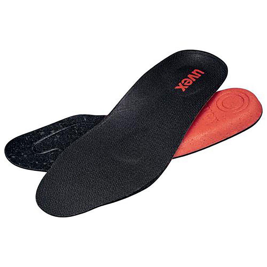 uvex Einlegesohle schwarz, rot Weite 10 Gr. 43