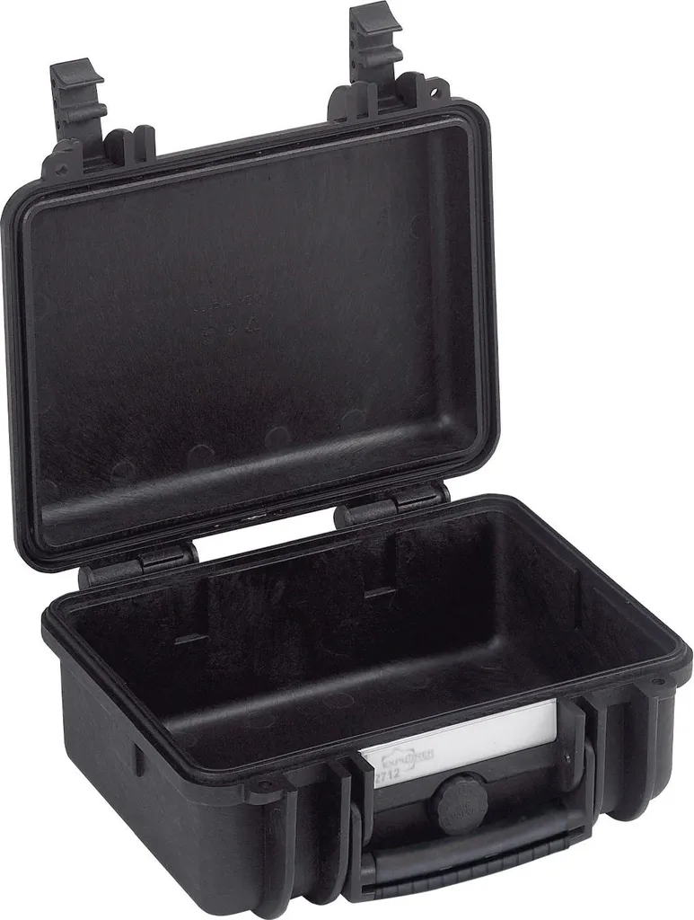 Explorer Cases 2712HL.BE Valigia Tenuta Stagna Vuota Nera 276x200x120mm