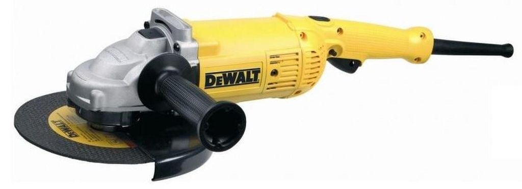DEWALT Winkelschleifer 230 mm 2200 W DWE492 mit Schutz vor Staub und Schnellwechsel