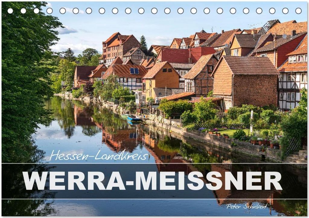 Hessen - Landkreis Werra-Meißner (Tischkalender 2026 DIN A5 quer), CALVENDO Monatskalender
