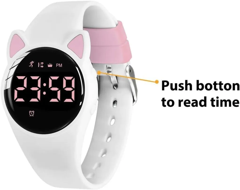 Orologio per Bambini Senza Bluetooth - Contapassi e USB Integrata - 3