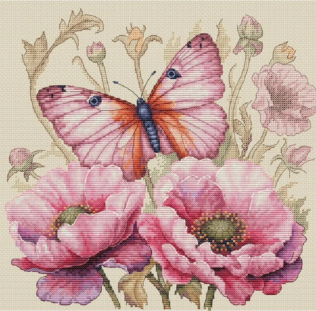 Luca-S Kit de Point de Croix Compté Dream Nature 24x32cm - B611