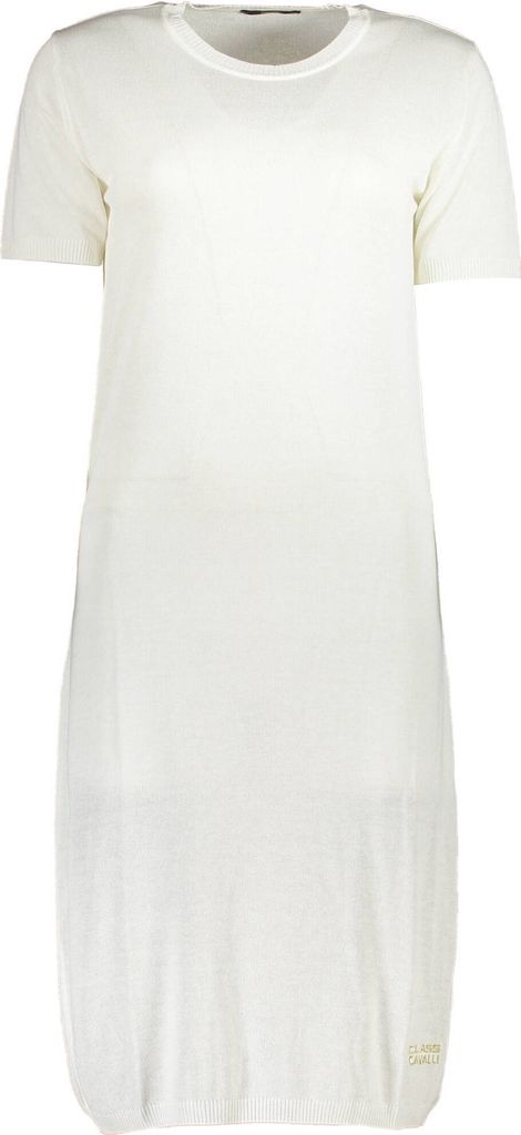 Cavalli Class Damen KLEID Weiß QXM00JVI011_880E54E_BIANCO0005 : Größe - S Größe: S