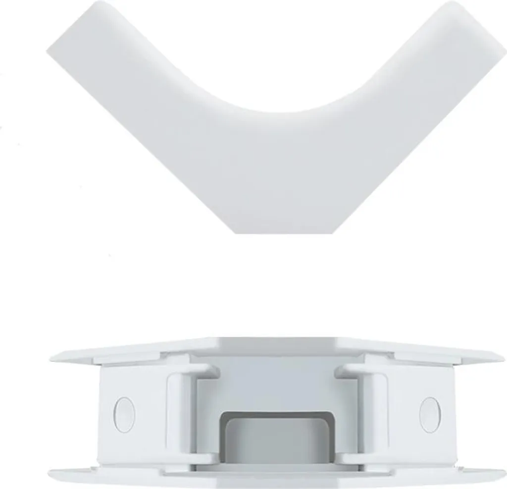 Qoltec Innenecke 45x18mm | Angolo Interno per Canalina PVC Professionale
