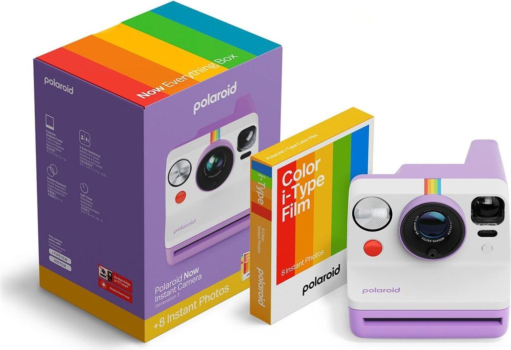 POLAROID Camera Now Gen. 3 E-Box Lila