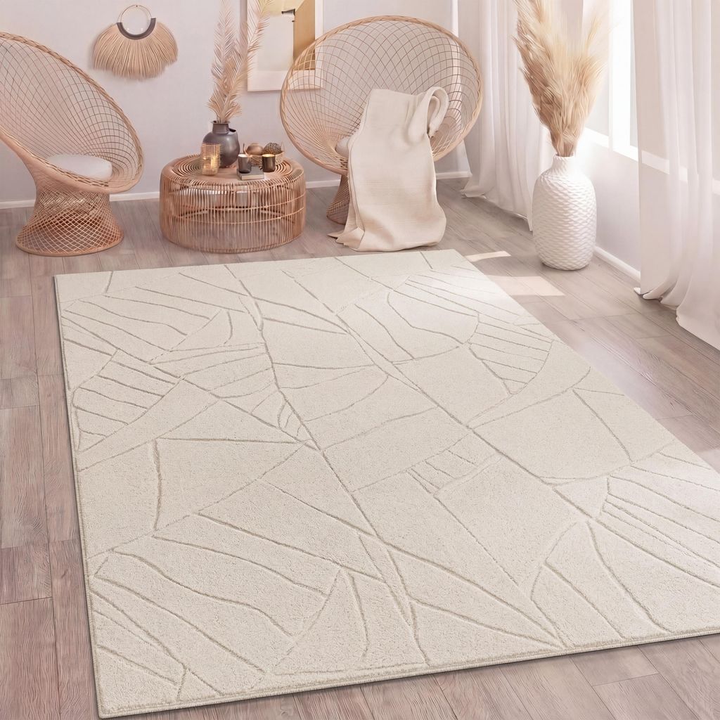 Paco Home Teppich Wohnzimmer Schlafzimmer Hochflor Weich Produktbild 
