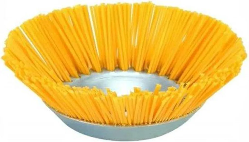 Fini le fil qui casse : Tête de brosse nylon 254 mm pour coupe-herbe