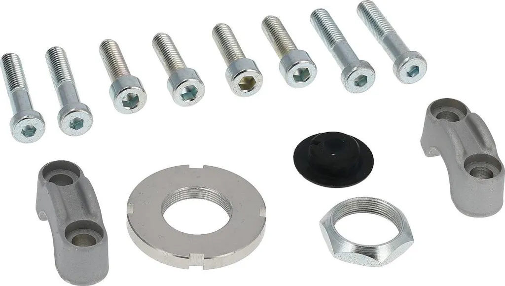 Guide fourche supérieure Pajoli renforcé avec accessoires de montage - 2