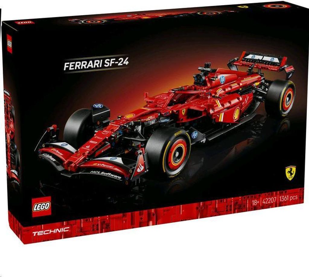 LEGO® Technic 42207 Ferrari SF-24 F1 auto da corsa Immagine del prodotto 