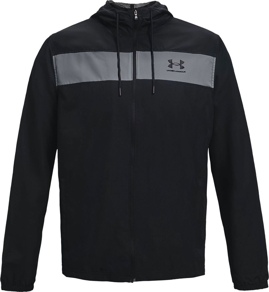 Under Armour Ua Sportstyle Windbreaker 001 Czarny L Zdjęcie produktu
