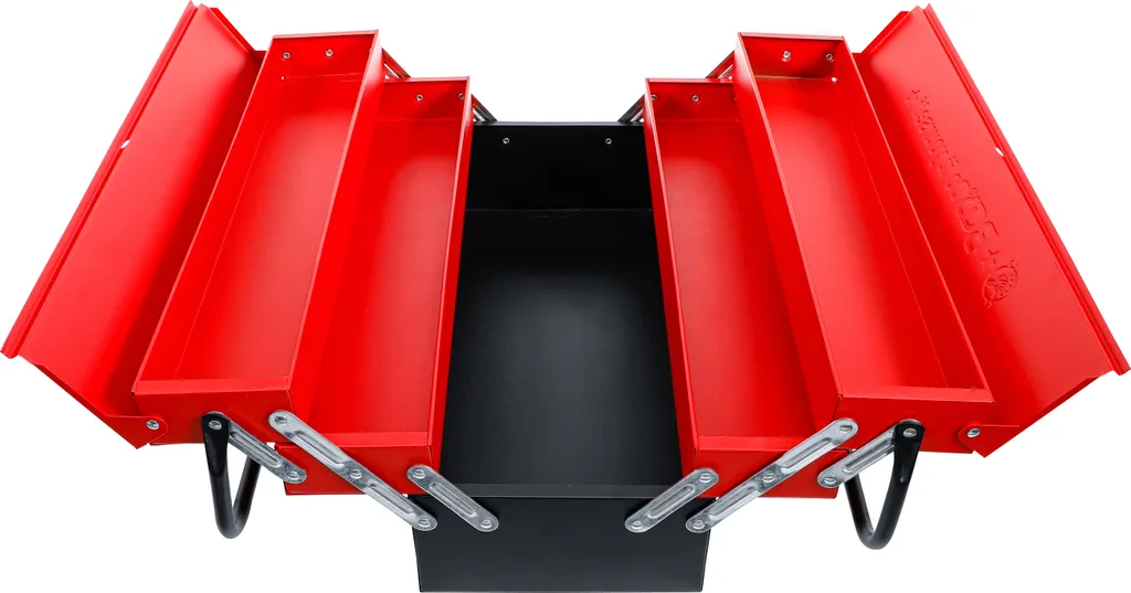 Coffre à outils en métal vide pour transporter votre matériel chantier