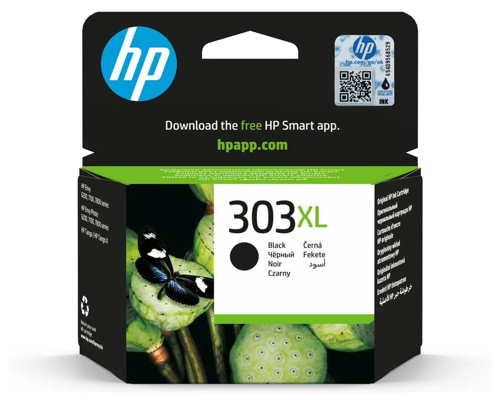 Cartuccia HP 303XL Nero Alta Resa T6N04AE - Originale HP Ink