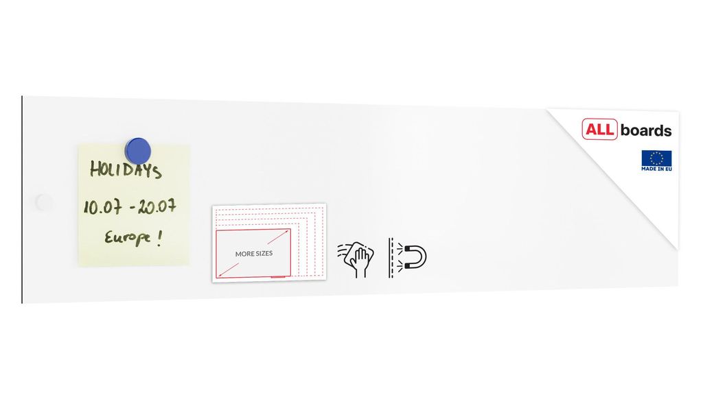 Lavagna magnetica cancellabile SLIMboard senza cornice Immagine del prodotto 