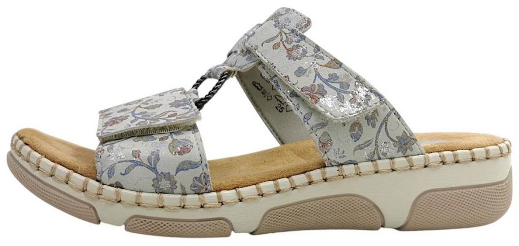 Rieker  Damenschuhe Sandalen Bequem Pantolette Mehrfarbig Productafbeelding 