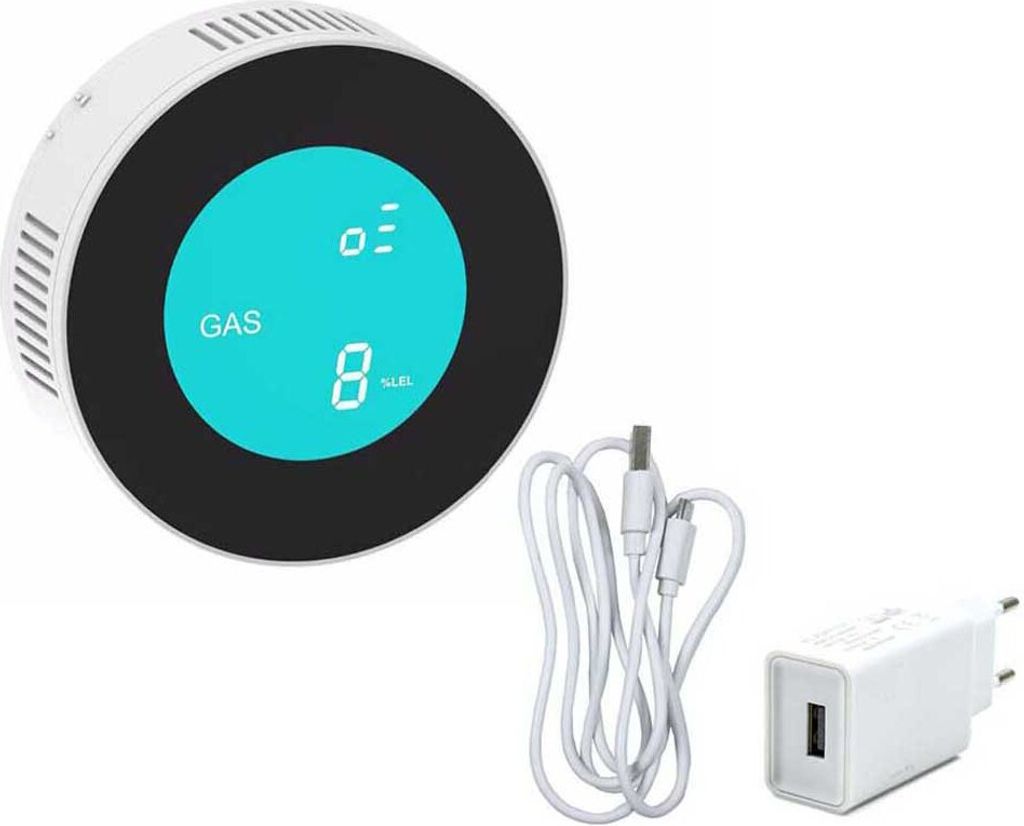 Pni Drahtloser Gasdetektor Safehouse Hs110 Weiß Weiß One Size