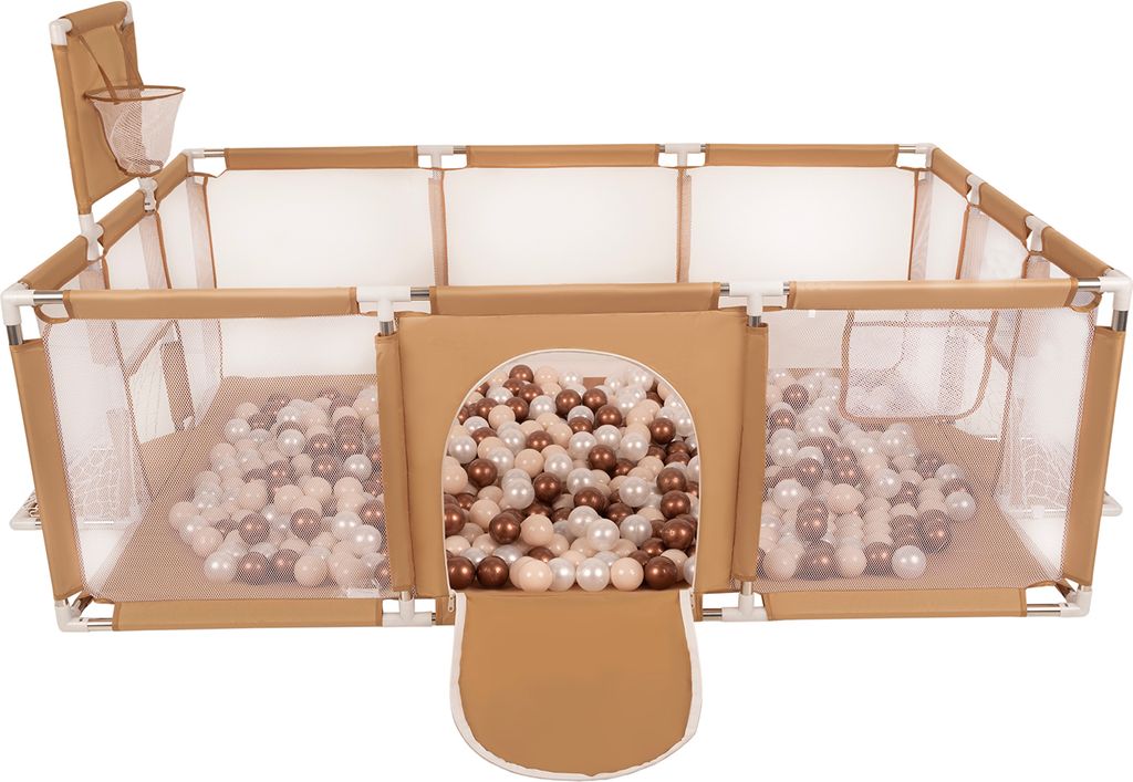 Selonis Laufstall 100 Bälle ∅6cm Großer Spielplatz Mit Bunten Bällen Laufgitter Für Babys Und Kinder
