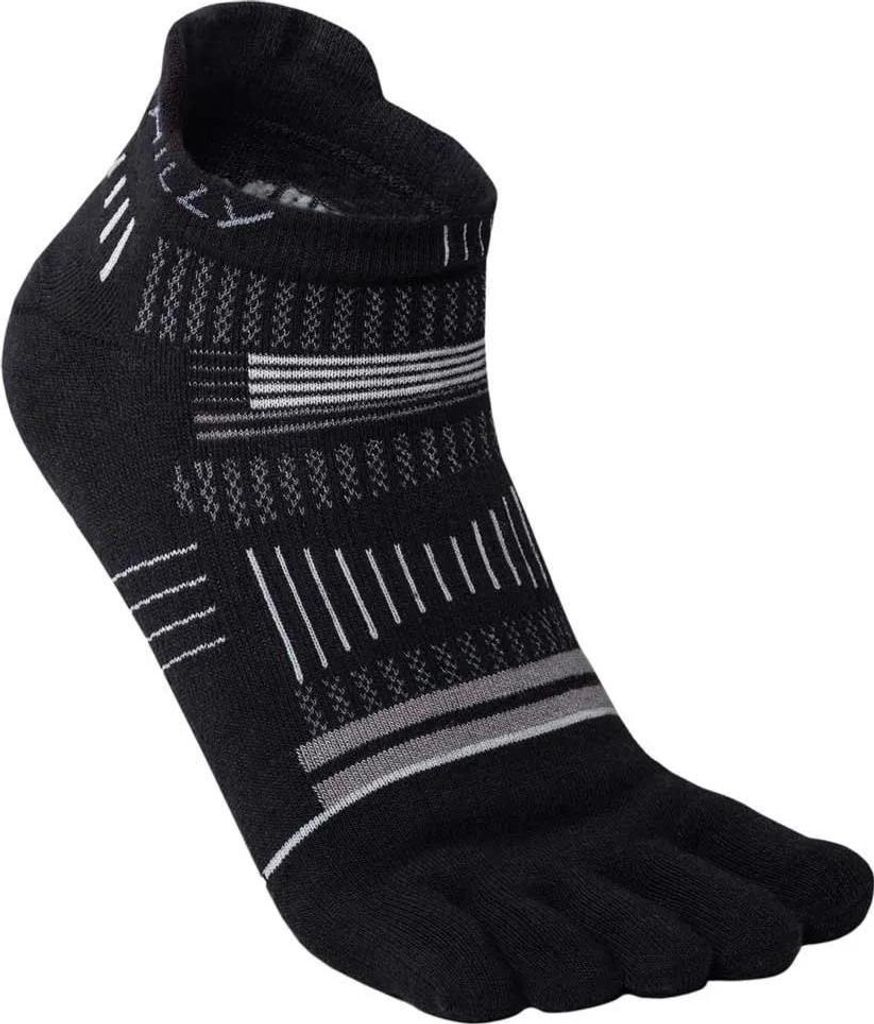Hilly Socks Toes Socklet Min Kurze Socken Schwarz EU 43-46 Herren,Damen Schwarz EU 43-46