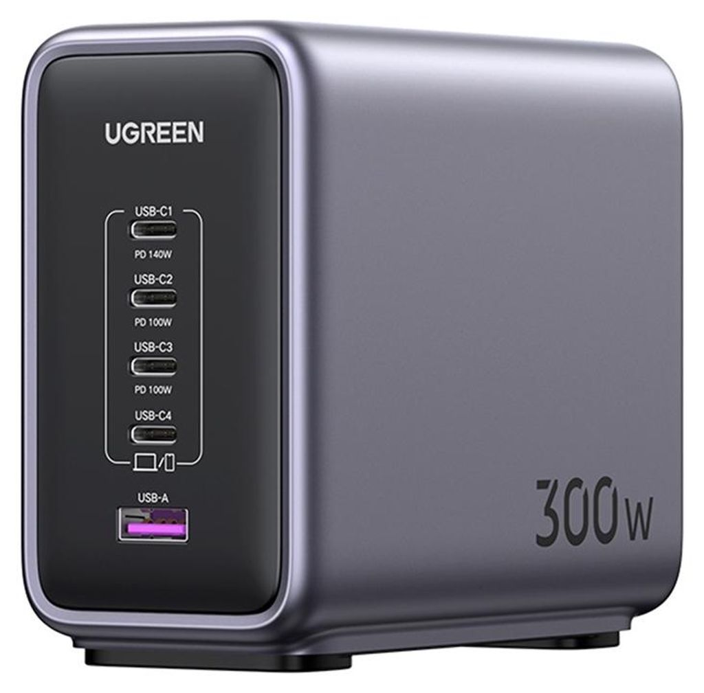 Ładowarka Sieciowa Ugreen Cd333 Nexode, Usb + 4X Usb-C, Zdjęcie produktu 