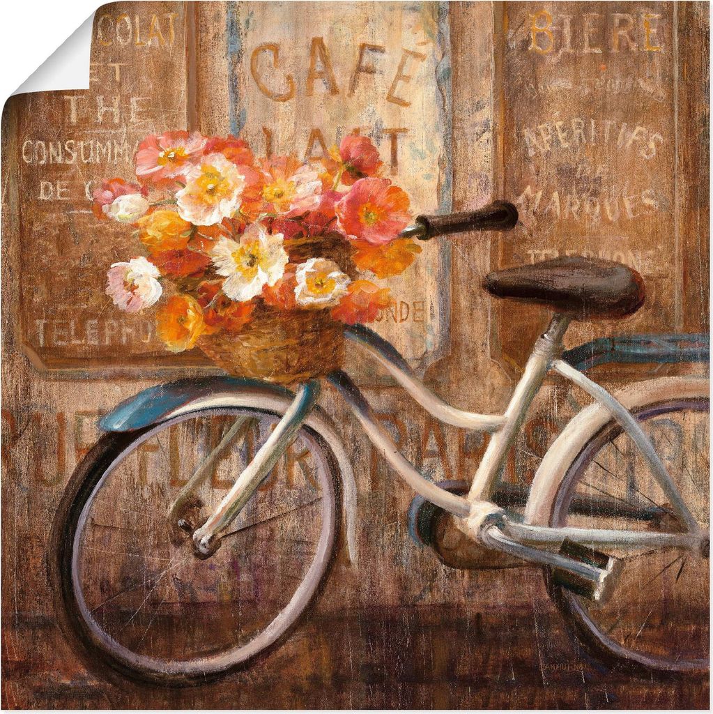 ARTland Poster Triff mich im Cafe II Größe: 30x30 cm