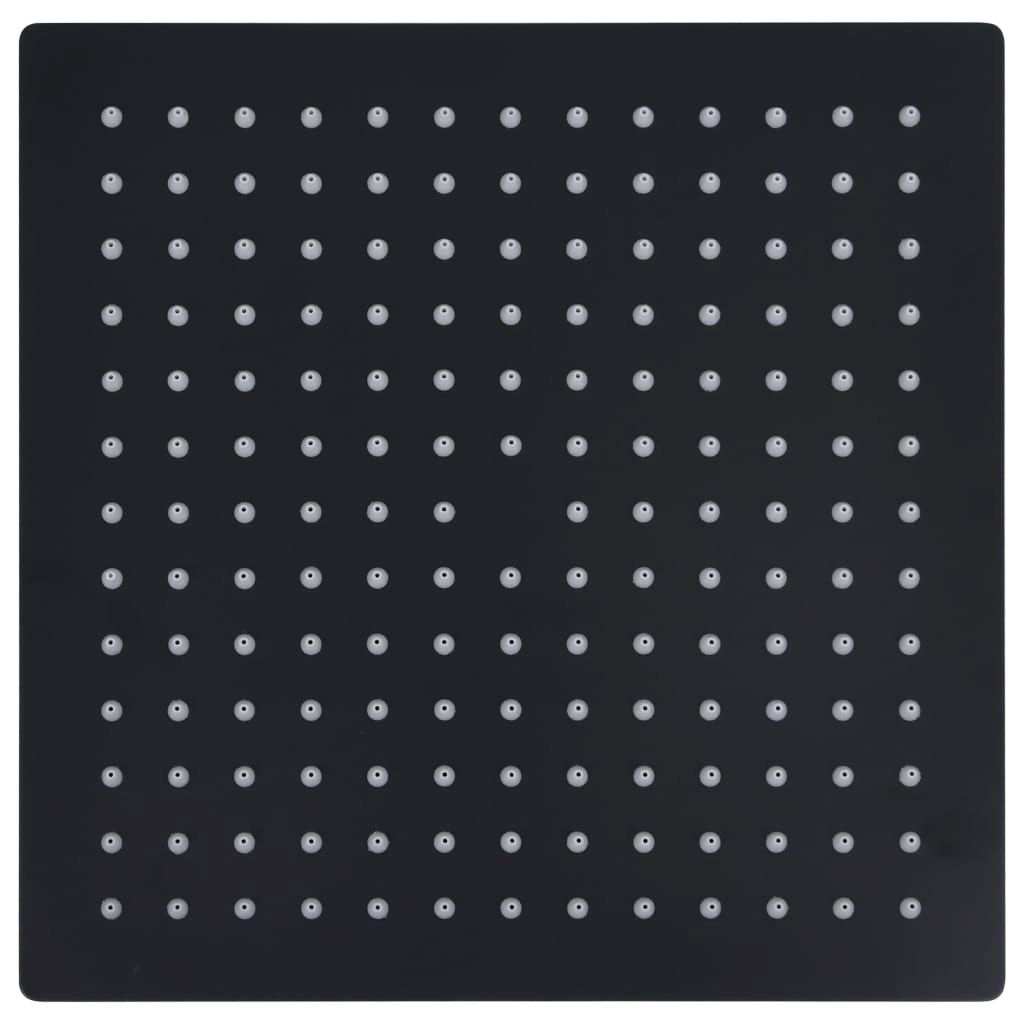 vidaXL Doccia a pioggia in acciaio inox 30x30 cm quadrato Immagine del prodotto 