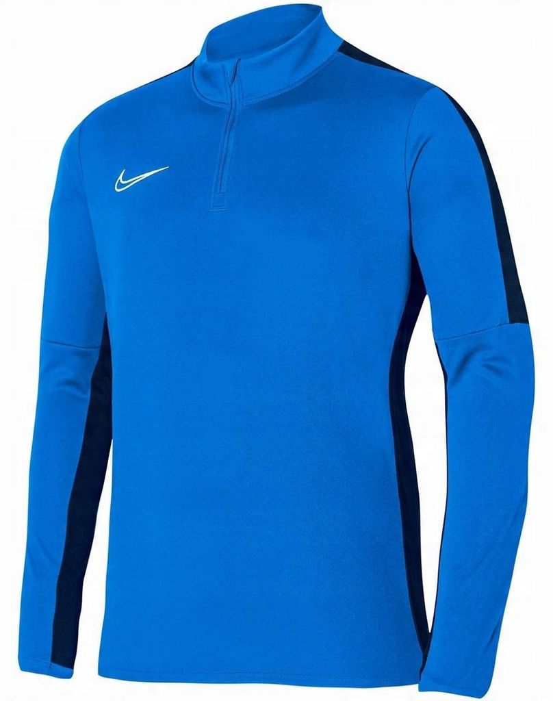 Nike - "Academy 23" Sweatshirt mit kurzem Reißverschluss für Herren PP6247 (XL) (Blau/Dunkles Marineblau)