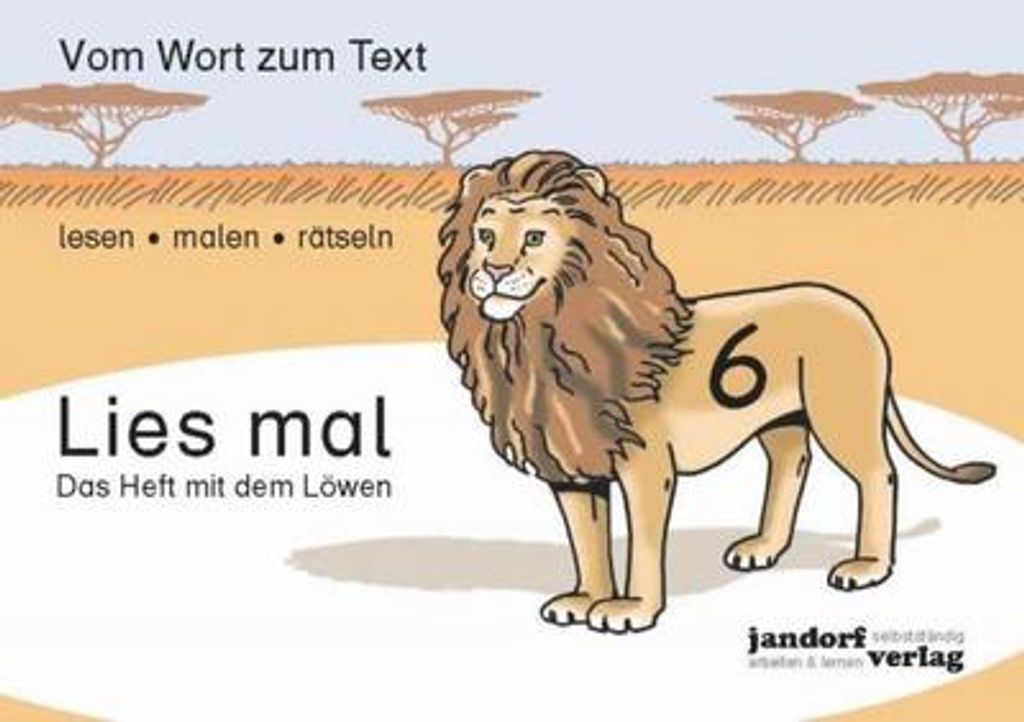 Lies mal 6 - Das Heft mit dem Löwen Image du produit 