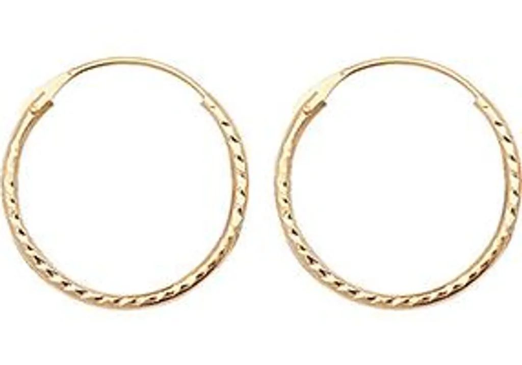 Boucles d'oreilles Dormeuses Or 375 pour le Quotidien Femme TRS10546 12mm
