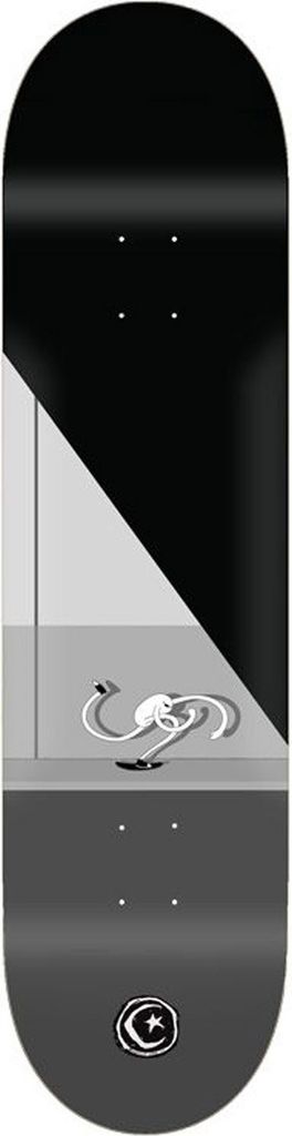 Foundation Skateboard Deck Coulson Push, Größe:8, Farben:black-white