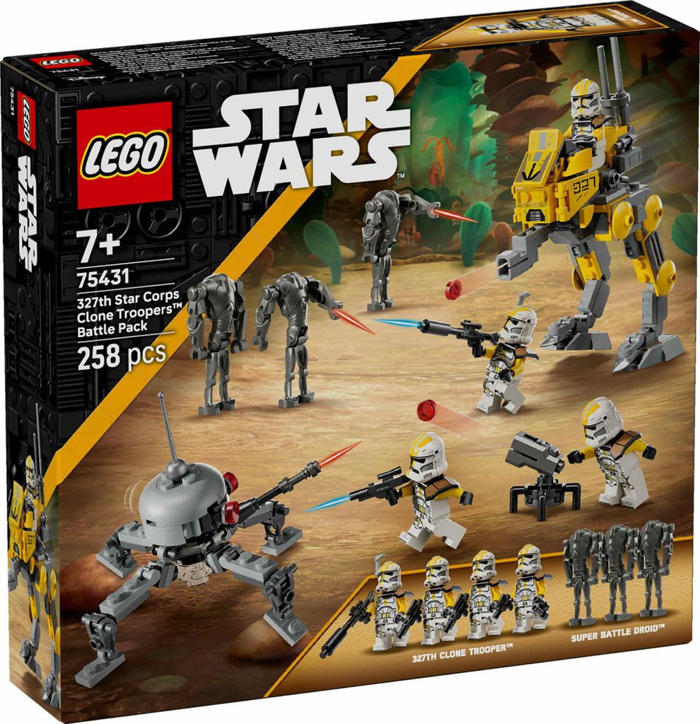 LEGO Star Wars Clone Troopers van het 327e Star Corps Productafbeelding 