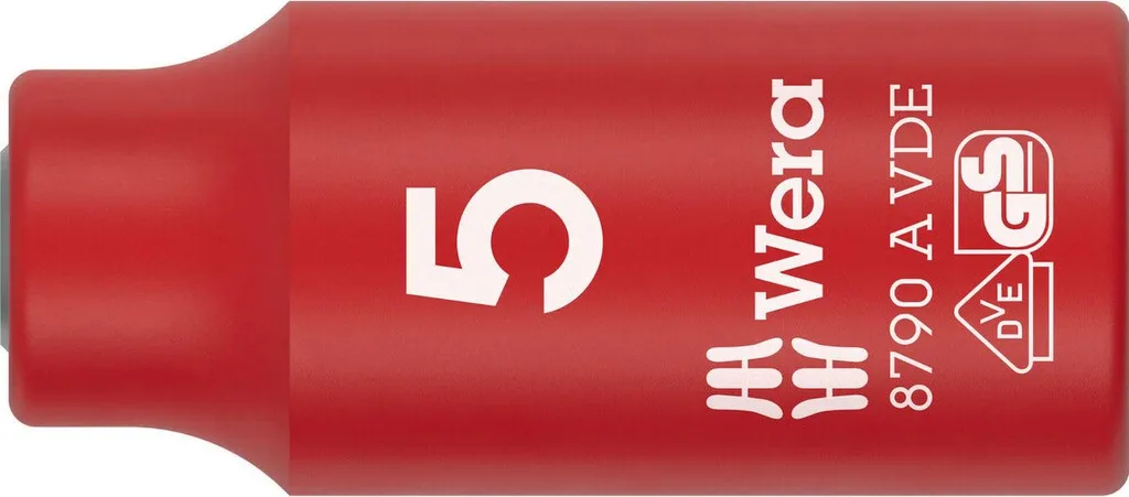 Bussole Wera 8790 A VDE 1/4" SW 5mm - Qualità Tedesca Certificata