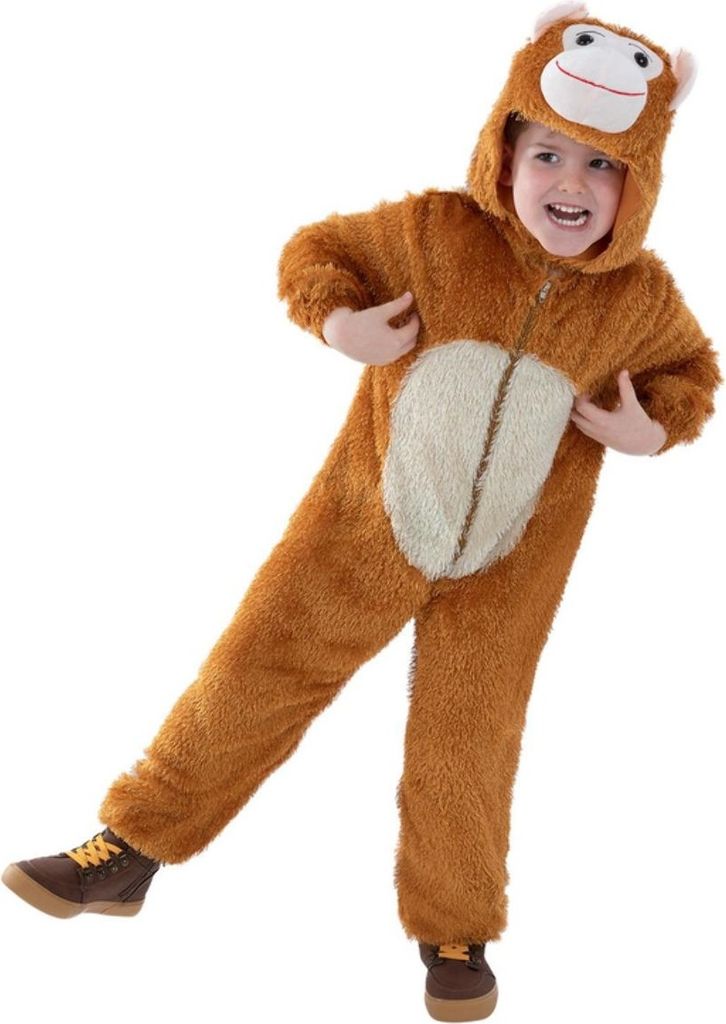 Smiffys - Kostüm für Kinder SM1651 (110-116) (Braun/Weiß)