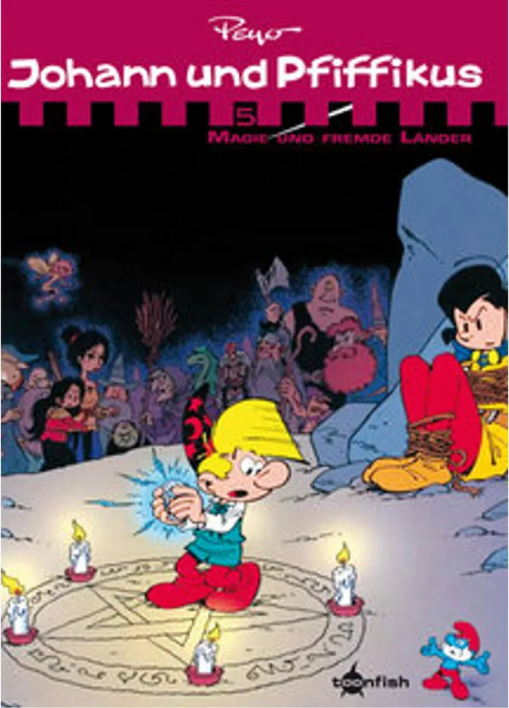 Livre BD Johann & Pfiffikus Tome 5 Album de Collection Magie Humour