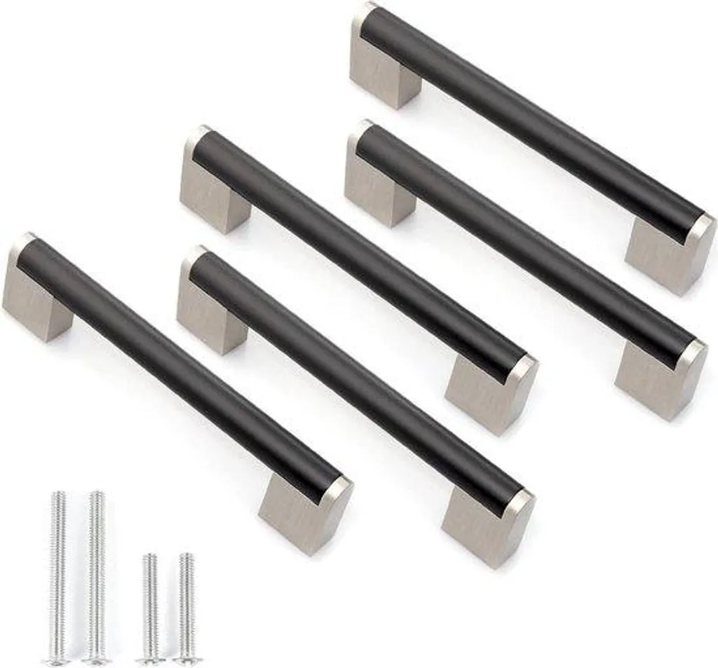 Remplacez vos poignées par ces modèles noirs 128mm tubulaires design