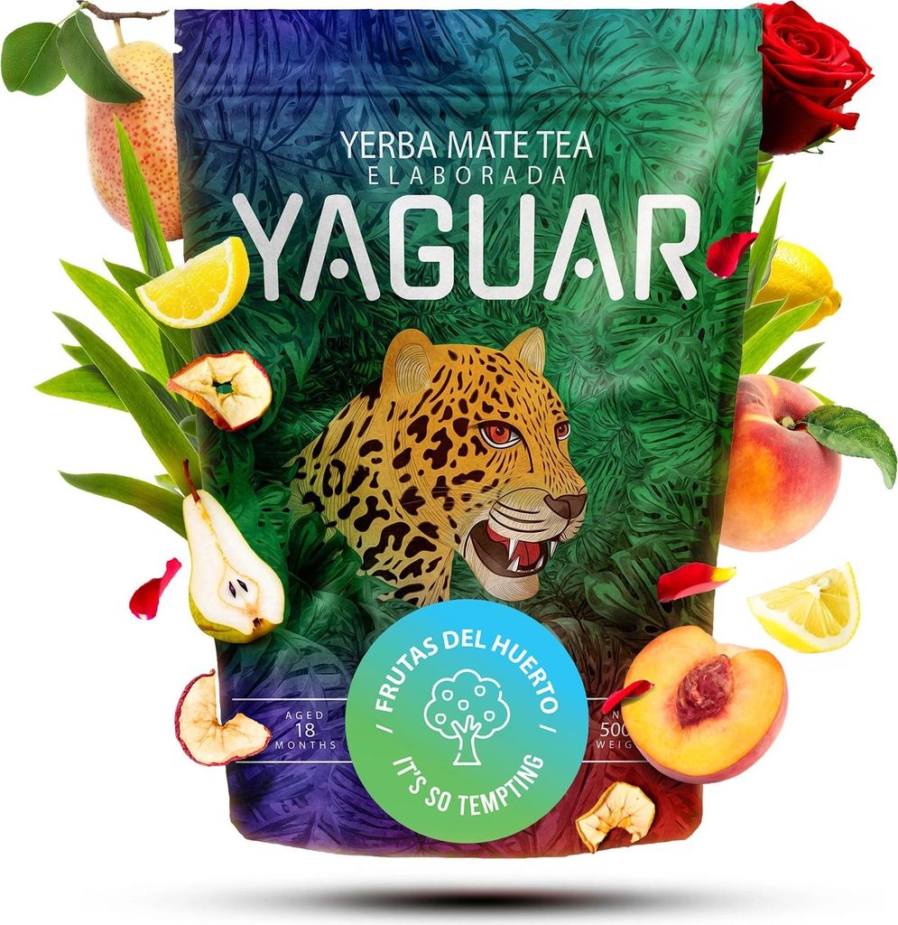 Yaguar Yerba Mate Tee Frutas del Huerto 0.5kg