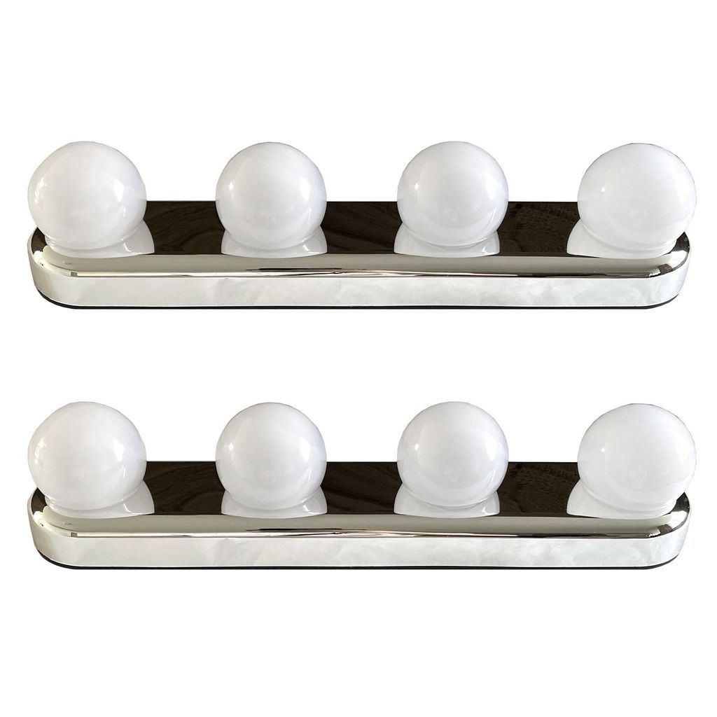 2er Set LED Spiegelleuchte mit Saugnäpfe Batteriebetrieben Produktbild 