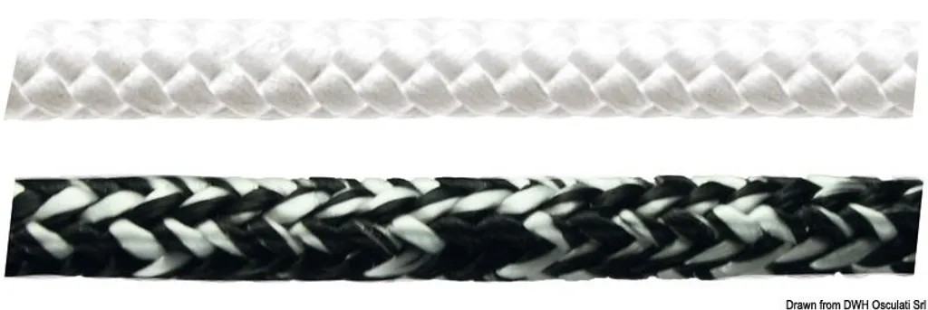 Bout de Rechange Dyneema Marlow 100m pour Voile de Planche à Voile