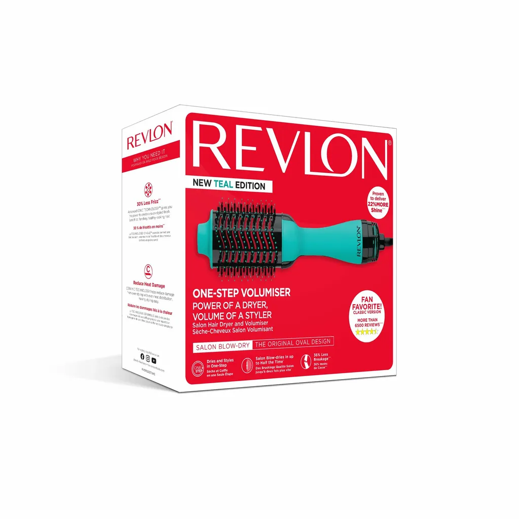 Hair dryer and curler REVLON RVDR5222TE marine - 4