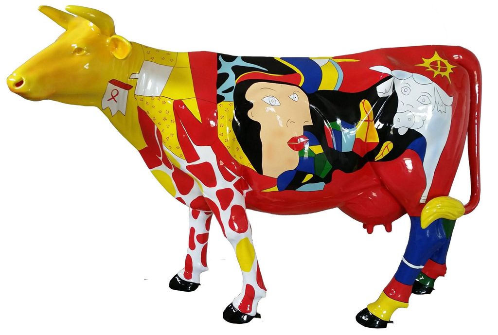 Abstrakte XXL 210 cm Figur Statue Design Skulptur Dekoration Außen Innen Garten