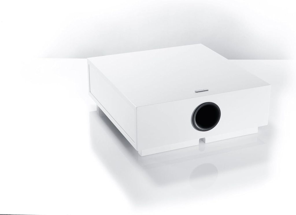 Canton ASF 75 SC Aktiver Subwoofer Weiß flach für Produktbild 