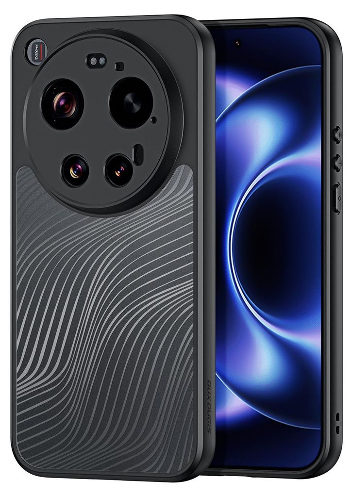Dux Ducis Aimo Series - Transparent TPU Back Cover - Xiaomi 17 Ultra Hülle - Schwarz