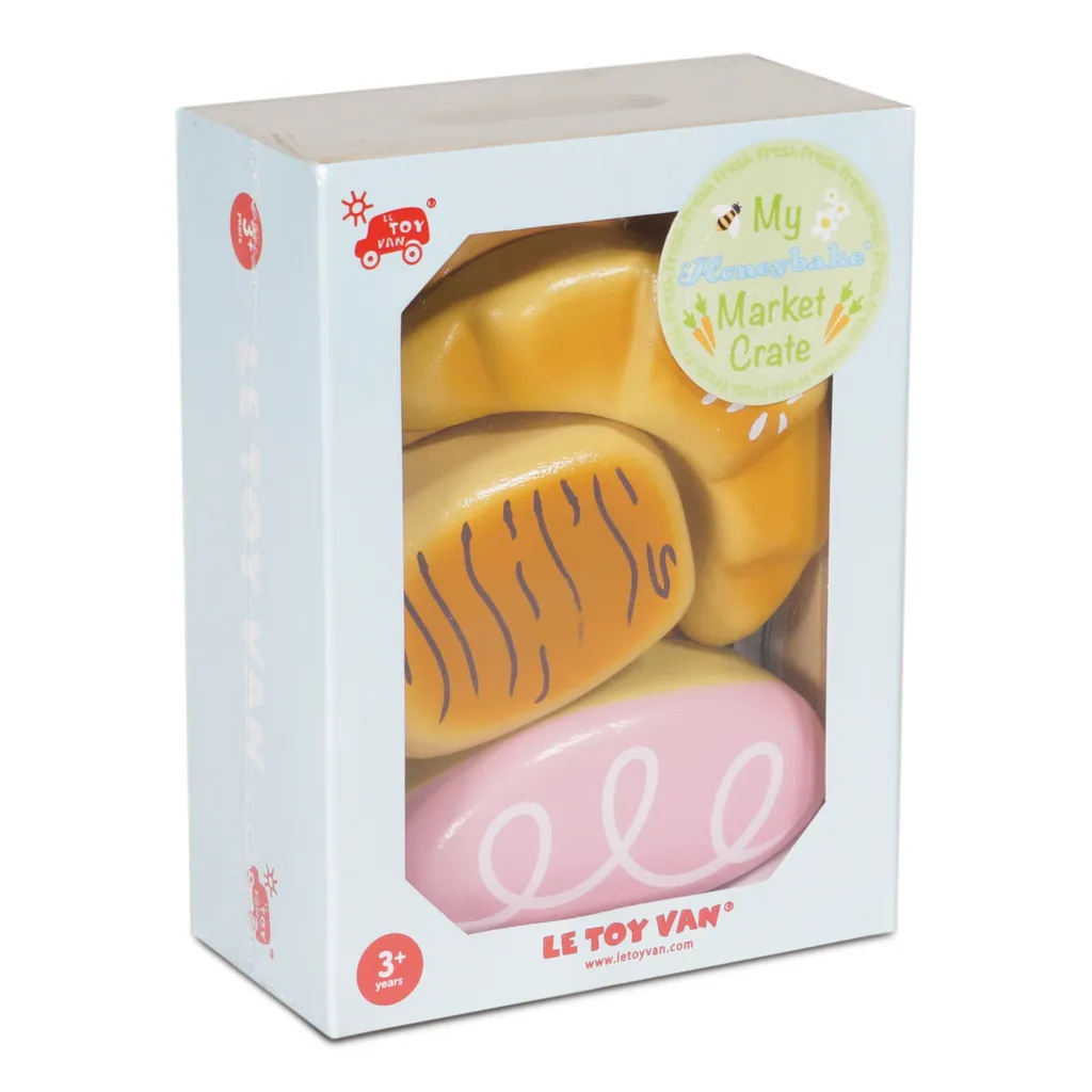 Set de Pâtisseries Créatives en Bois Durable avec Caisse de Rangement - 6