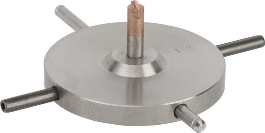 Zentrierkreuz für Trockenbohrkronen und Dosensenker, 122 mm
