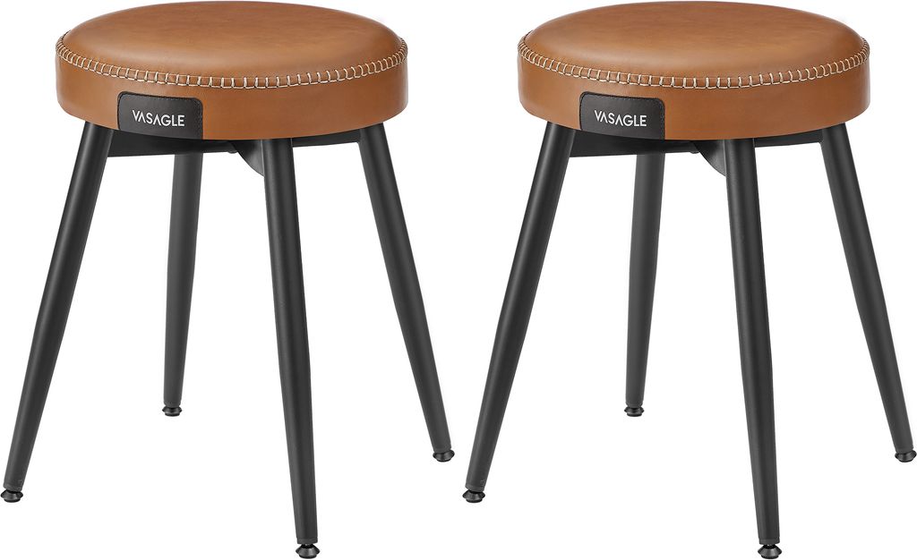 VASAGLE Esszimmerstuhl (2 St), Sitzhocker, EKHO Series, Produktbild 