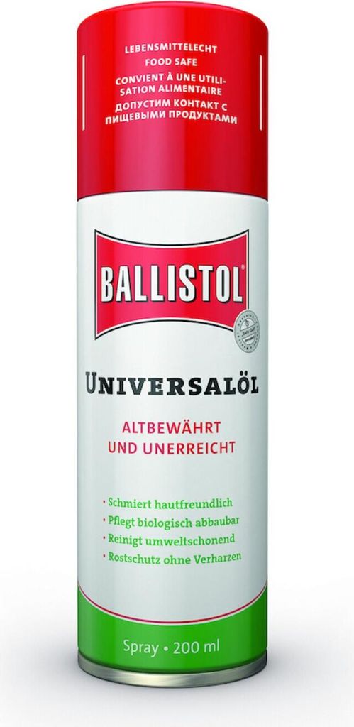 BALLISTOL Universalöl 200ml Spray 27-sprachig 12 Stk Produktbild 